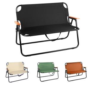 Quality Lightweight 2 Person Portable Collapsible Beach Chair for Camping and Hunting for sale