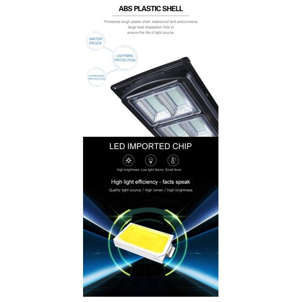 Waterproof IP65 80W 120W Solar LED Street Light