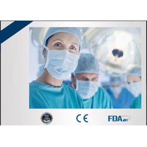 China Disposable Non Woven Coverall Abrasion Resistant With Elastic / Knitted Cuff on sale