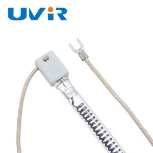 Quality SK15 Carbon Fiber Infrared Heating Lamp 450W 240V Quartz Tube for sale