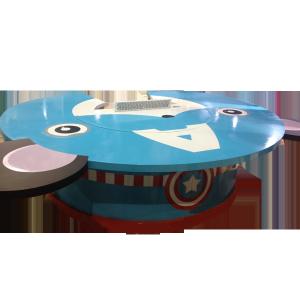 Electromagnetic American Captain Design Electric Teppanyaki Grill For Home