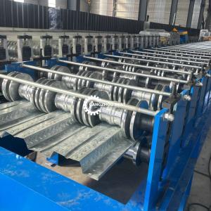 Plc Control Steel Decking Floor Roll Forming Machine Automatically Galvanized