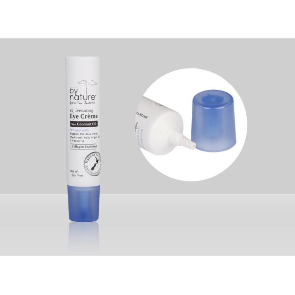 Eye Cream Long Nozzle Soft Cosmetic Tube Packaging D22mm 10-30ml With Screw On Cap