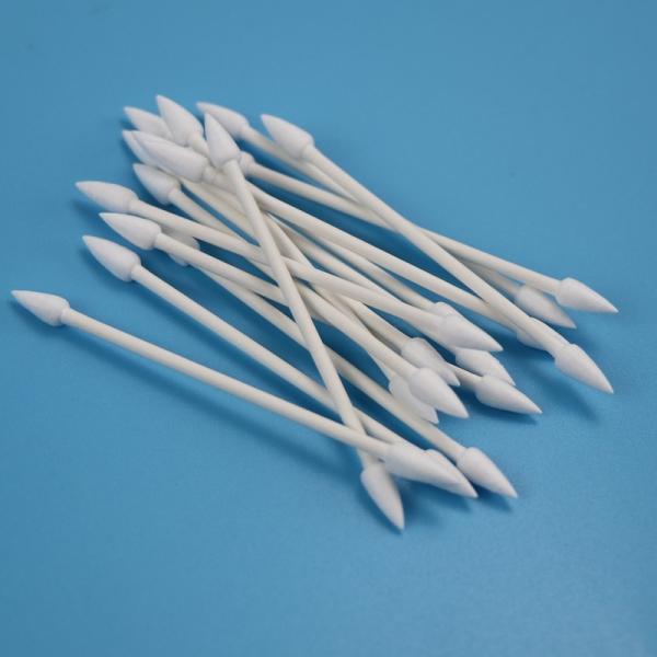 Eco Friendly Paper Stick Double Pointed Heads Qtips Cotton Swab For Cleanroom CA