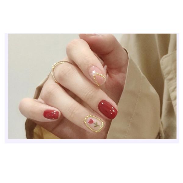 Wholesale 6 Grid Mixed Metal Round Bead nail charms in bulk Small Steel Balls 3d Nail Art Decorations Caviar Bead