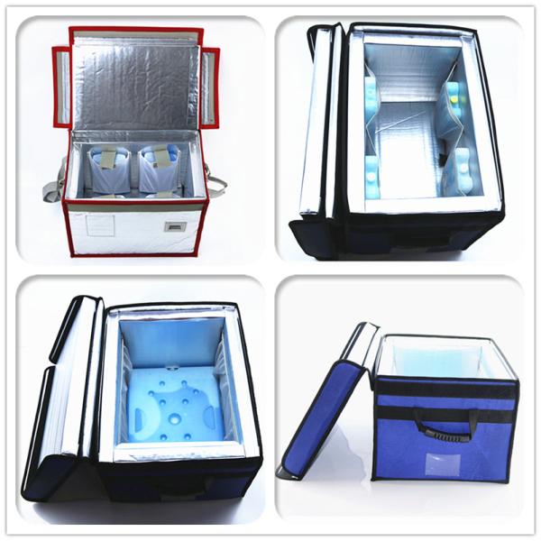 Long Lasting Low Temperature HDPE Hard Plastic Large Cooler Ice Packs Phase Change Material For Medical Transport