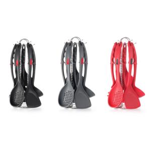 Ergonomic 7pcs Multifunctional Silicone Kitchen Utensil Set