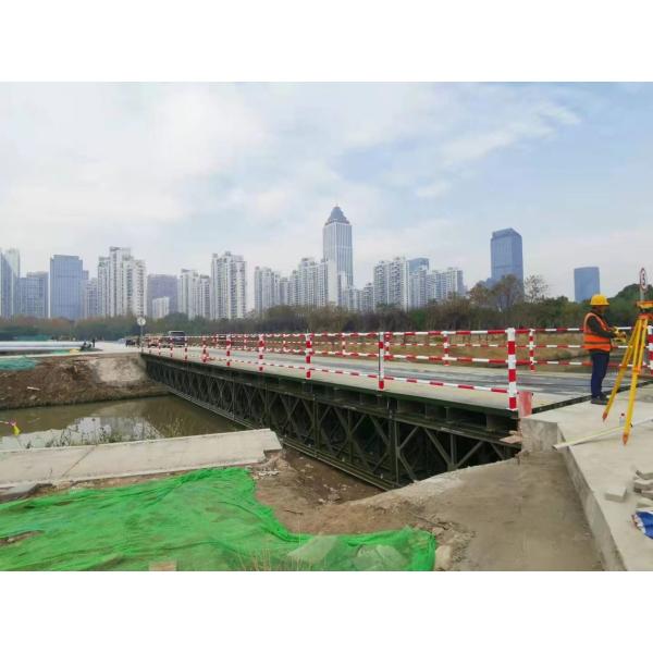 Buy Deck Continuous Steel Truss Bridge Fast Delivery Modular Bailey For Emergency Use at wholesale prices