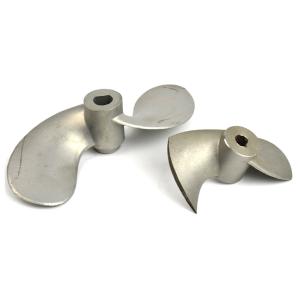 Silica Sol Lost Wax Investment Casting Water Pump Impeller Spare Parts