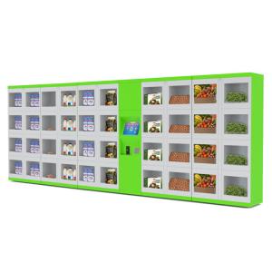 China Custom Self Service Wifi Egg Vending Locker With Refrigerator Cooling System on sale