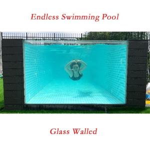 Transparent Acrylic Shipping Container Swimming Pool 30-950mm Thickness 1.2g/cm3