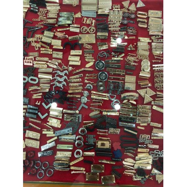 Custom Bright Zinc Alloy Metal Jeans Button Engraved Metal Button