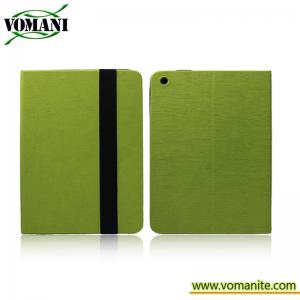 China Leather case for ipad mini , toothpick design with silicone cover on sale