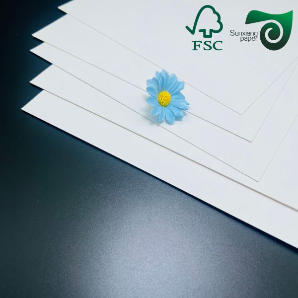 FSC Certified 215g 235g White Food Grade Single Sided Coated Food Board For Packaging