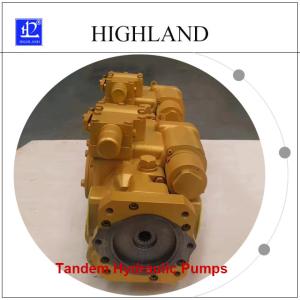 350 Bar Tandem Hydraulic Pump Variable Displacement 110cc/R+110cc/R