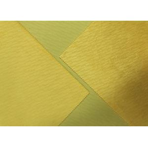 210GSM Soft 100% Polyester Embossed Pattern Micro Velvet Fabric - Yellow