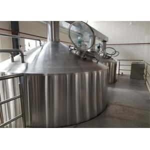 Commercial 15000L Large Scale Brewery Equipment PLC Control System