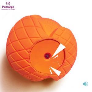 Customized Pets2go 72mm Pet Rubber Ball For Cat Dog