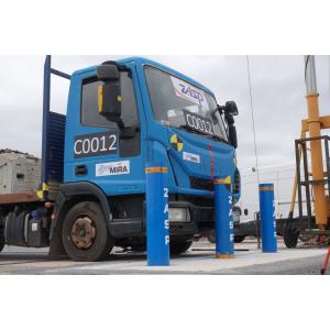 2mm Thickness Retractable Bollards with Long-Lasting Security and Customizable