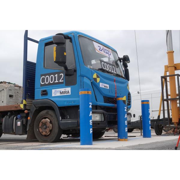 2mm Thickness Retractable Bollards with Long-Lasting Security and Customizable