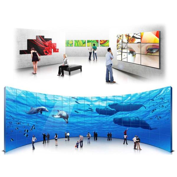 Buy Supermarket Mall Touch Screen Wall Display , Full HD Digital Signage Lcd Video Display at wholesale prices