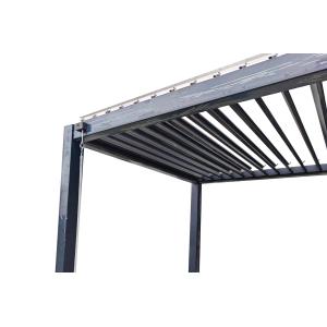 4x3m Manual/electric Alu.Louvred Pergola