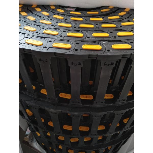 Flexible Crane Components Plastic Energy Drag Cable Chain For Festoon System