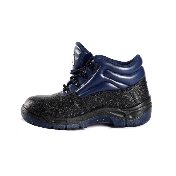 Comfortable Breathable Safety Shoes With Steel Toe And Heat Resistant Genuine Leather Work Boots