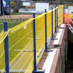 Hygienic Edge Protection Barrier with Antimicrobial Surface