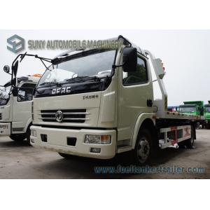 5 Ton DFAC Road Rescue Flatbed Wrecker Tow Truck Dongfeng