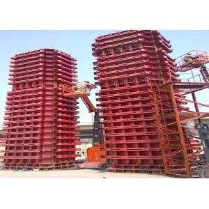 Easy Use Concrete Pier Formwork Painted Surface Steady Flexible Easy Assemble
