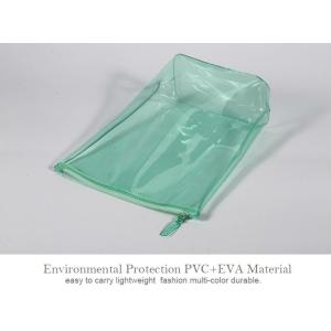 Frosted Makeup Cosmetic Bag Cloth Packaging With Slider Zip-Lock