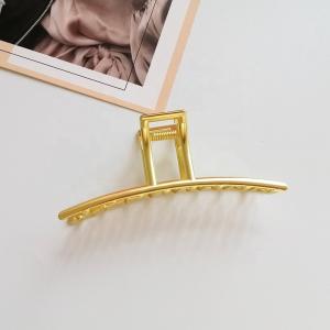 China 12cm 5 Inch Cute Claw Clips For Hair Hollow Metal Shark Retro Alloy on sale