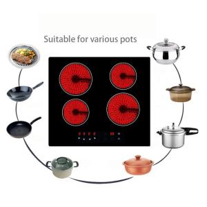 ODM Touch Control 60cm 4 Burner Ceramic Cooktop