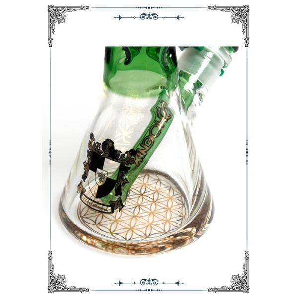 PHOENIX STAR 5mm Thickness Beaker Glass Bong Smoking Water Pipe Color Bong