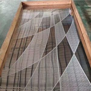 430 201 Ba Hairline Mirror Stainless Steel Sheet PVD Color For Architecture