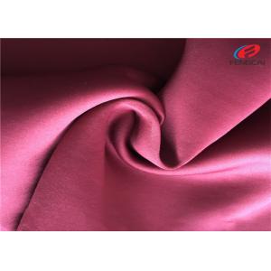 Quality Polyester And Spandex Weft Knitted Fabric 300gsm Sandwich Scuba Fabric for sale