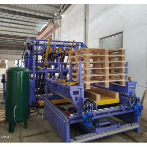 Automatic Stringer Pallet Nailing Machine Wood Pallet Making Machine