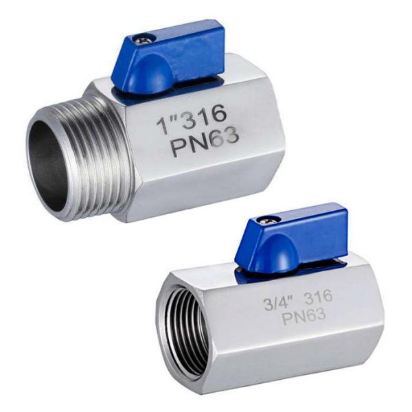 Buy Stainless Steel And Brass Thread End Pn63 Casting Ball Valve at wholesale prices