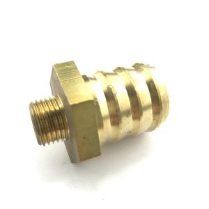Customized Metal Processing Machinery Parts Copper Hexagon Nut with CE