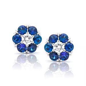 14K 18K  24KGold Plumeria Full Hoop Earrings A Must-Have for Your Jewelry Collection