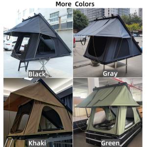Aluminum Hard Shell Roof Top Tent 210x132cm Waterproof >3000mm