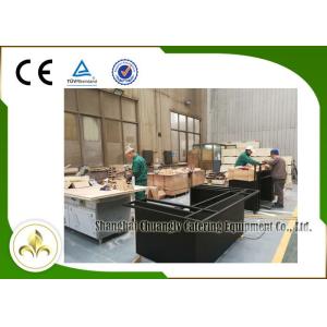 Multi Function Teppanyaki Grill Table Stainless Steel Electromagneitc Soup Stove