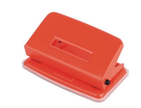 Hot Sale Orange Color Rubber Basind 6mm Hole 2 Holes Paper Punch