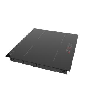 Three Burner Built In Induction Hob Cooktop 6100W Touch Control