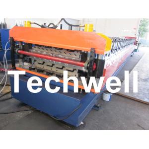 PLC Frequency Control System Double Layer Roofing Roll Forming Machine TW-DLM