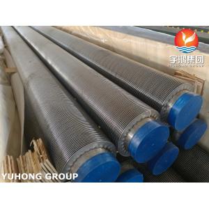 High Frequency Welding Solid Fin Tube, Stainless Steel ASTM A312 TP347H For HRSG