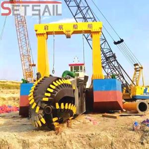 18 Inch Electric Power Sand Dredger with 54m Head and 582kw Auxiliary Engine
