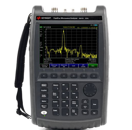 Keysight N9935A FieldFox Handheld RF Analyzer 9 GHz Microwave Spectrum Analyzer