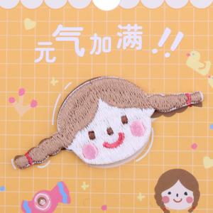 custom China sequin patch woven patch rubber patch